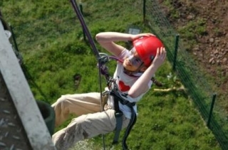 You will need a head for heights